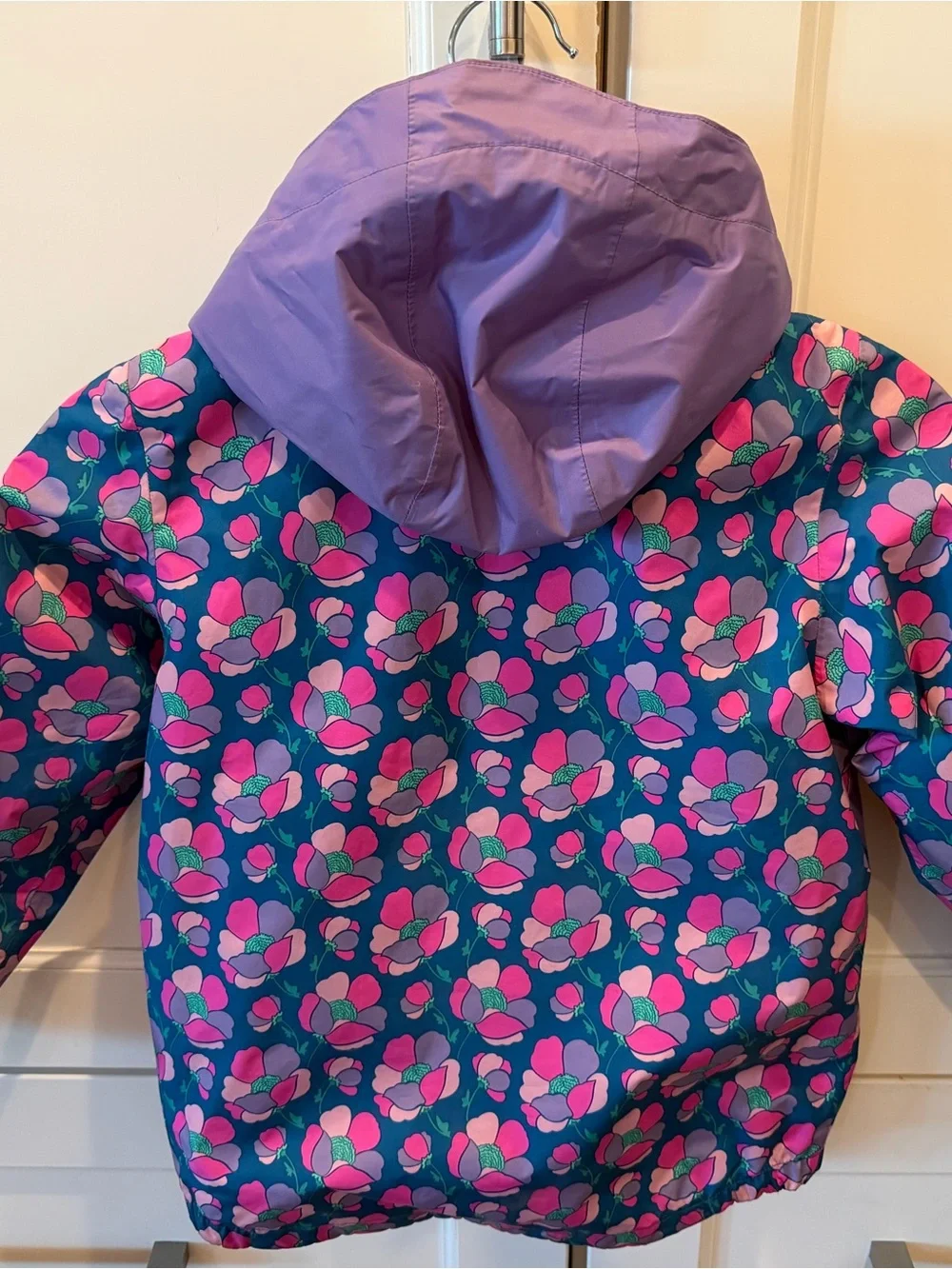 The North Face Little Girls' Zipline Hooded Rain Jacket
